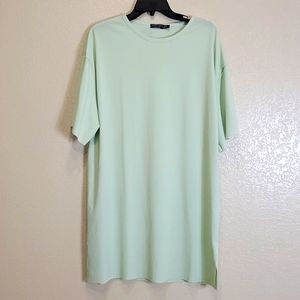 NWT NASTY Gal It's All About the Tee  Ribbed Dress 12 Green St. Patrick's Day